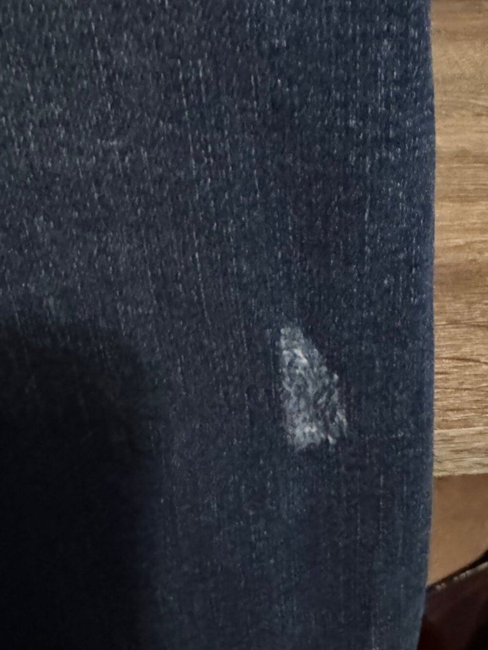 Spanx Distressed Denim Leggings Medium Pull-On High Rise Jeans/Blue - Picture 12 of 16